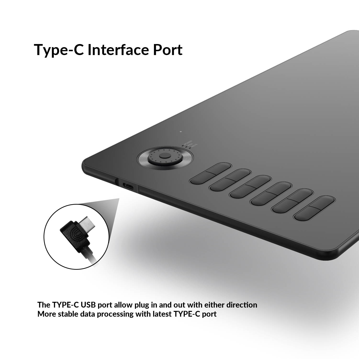 VEIKK A15 Pro Graphics Drawing Tablet 10 x 6 inch Digital Drawing Tablet with 12 Hotkeys and a Quick Dial (8192 Level Pressure Battery -Free Stylus)