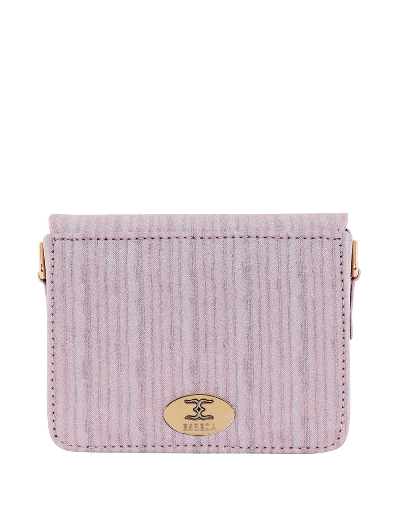 Esbeda Pink Embellished Small Sling Handbag