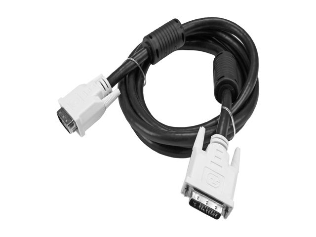 DAT 7321D Black Male to Male One DVI-D to DVI-D Single Link Cable