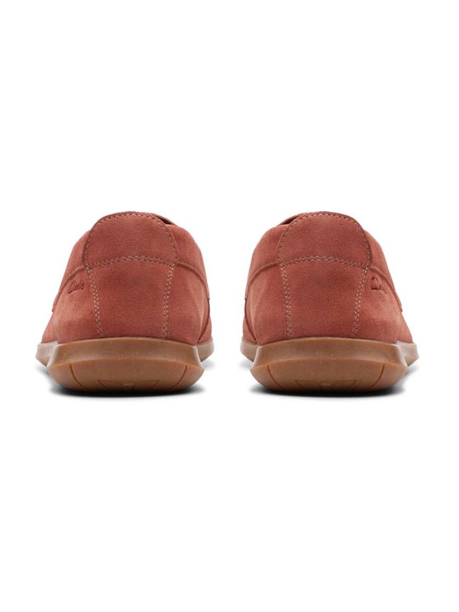 Clarks Men's Flexway Step Red Loafers