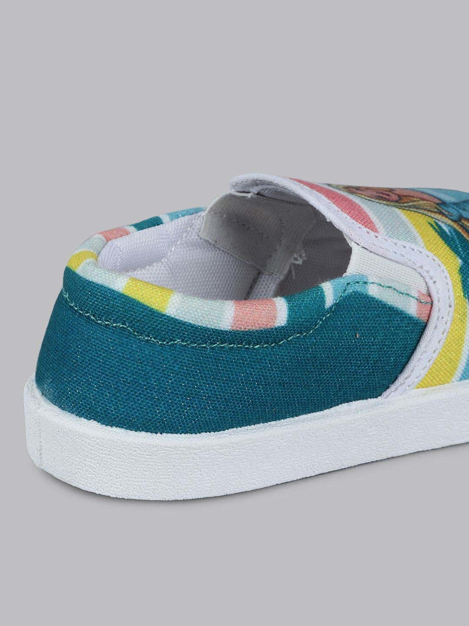 Kidsville Girls Green Casual Wear Shoe