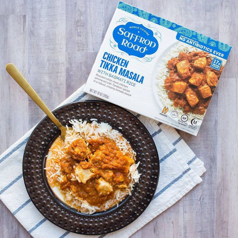 Saffron Road Frozen Chicken Tikka Masala - 10oz