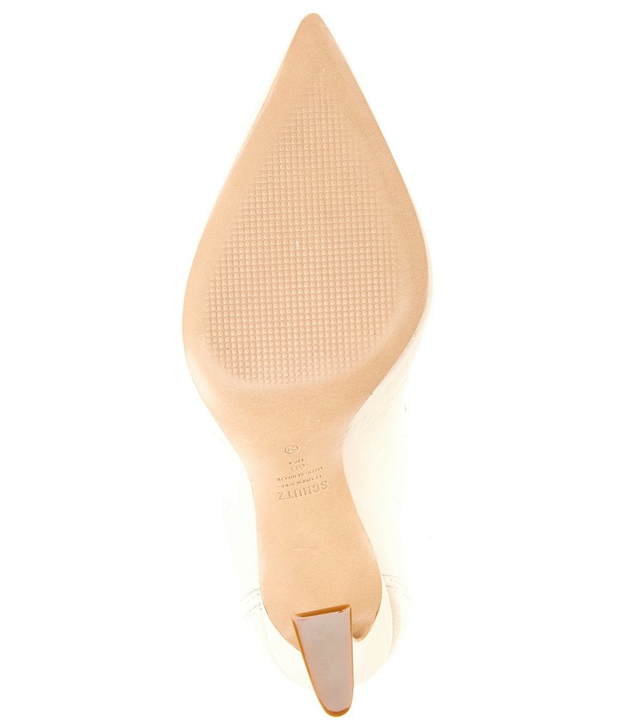 Schutz Olgah Leather Western Detail Booties