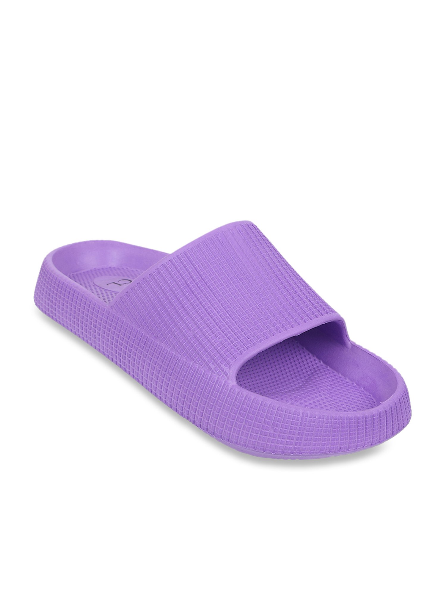 Carlton London Women's Purple Slides