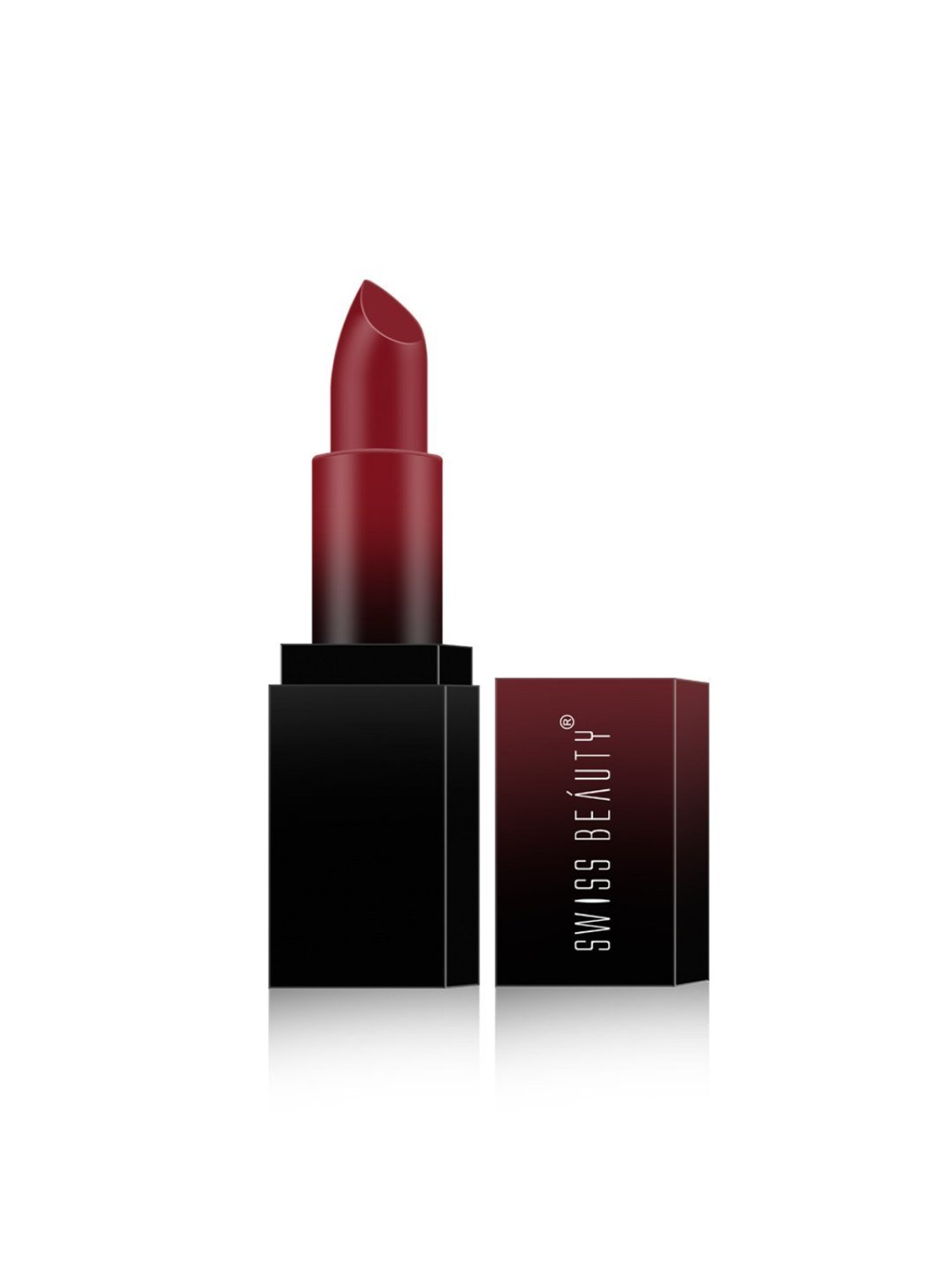 SWISS BEAUTY HD Matte Lipstick Hot Cherry - 3.5 gm