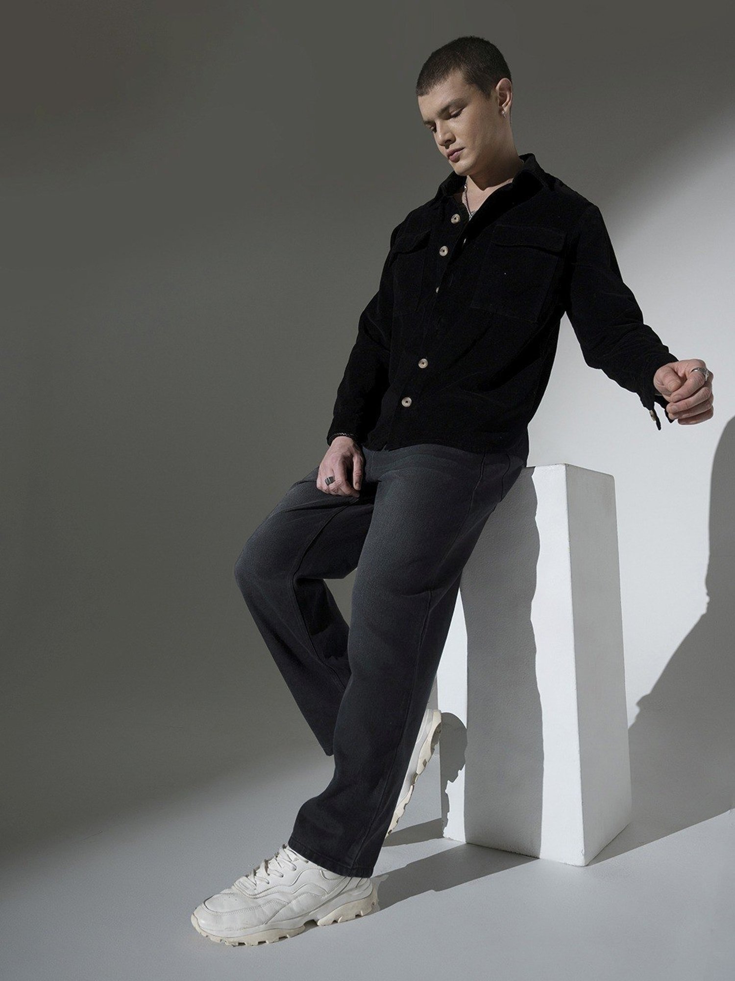 Hubberholme Black Relaxed Fit Jeans