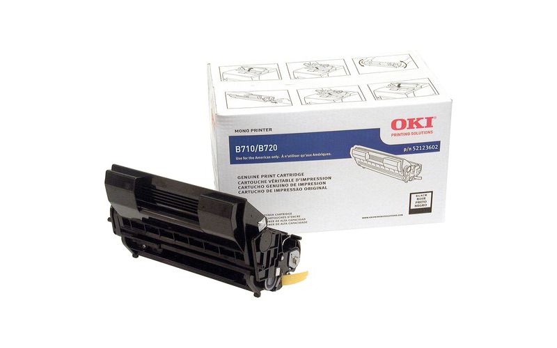 Oki Original Toner Cartridge - LED - 20000 Pages - Black - 1 Each
