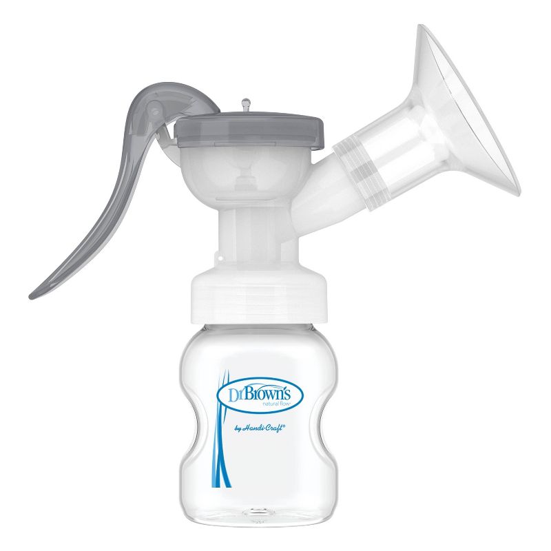 Dr. Brown's Manual Breast Pump with Silicone Shields