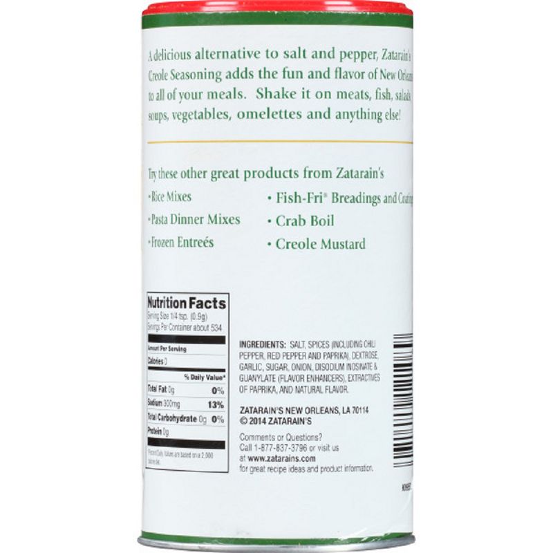 Zatarain's Creole Seasoning 17oz