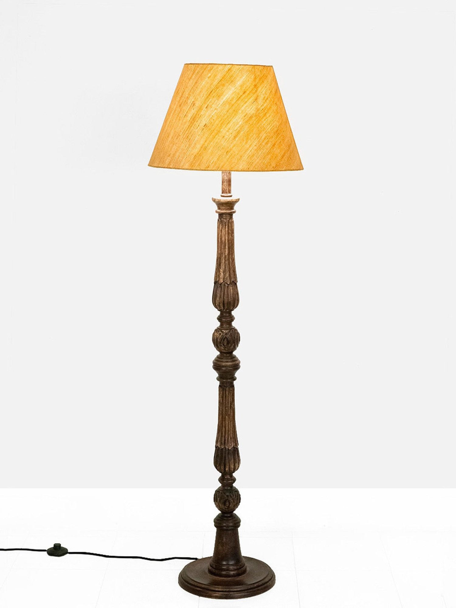 64" x 8.9" x 10.5" Smart Light Full Spectrum Floor Lamp (Includes LED Light Bulb) White - Verilux