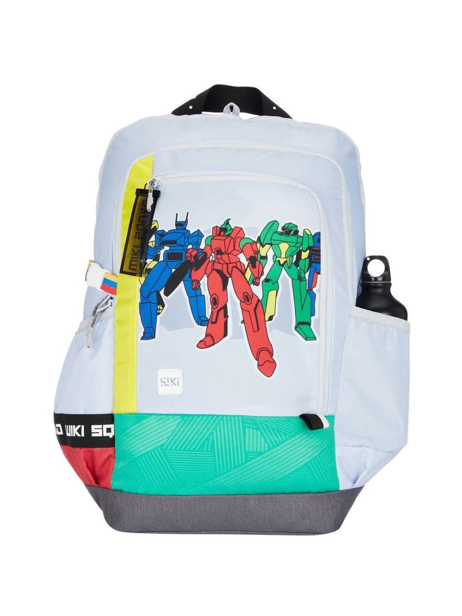 Wiki 34 Ltrs Grey Medium Backpack