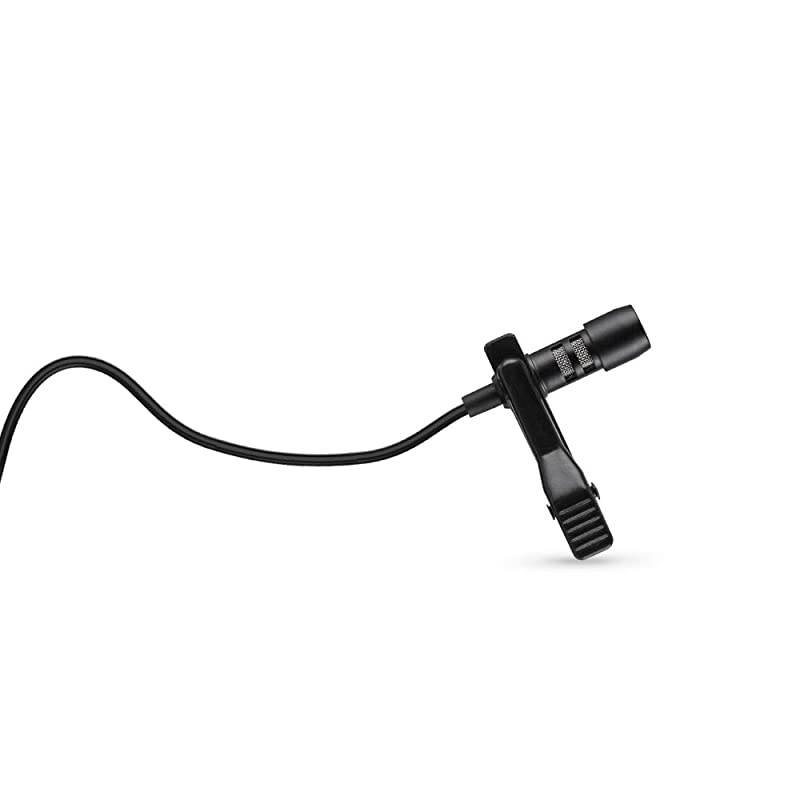 Lavalier Microphone Standard 35mm Mono TS Plug Cardioid Clip on Lapel Mic for Voice Amplifier Amp Loudspeaker PA Speaker