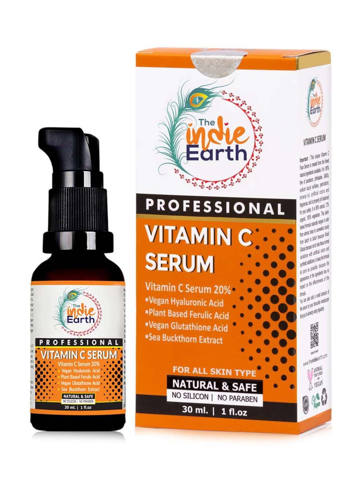 The Indie Earth Vitamin C Serum - 30 ml