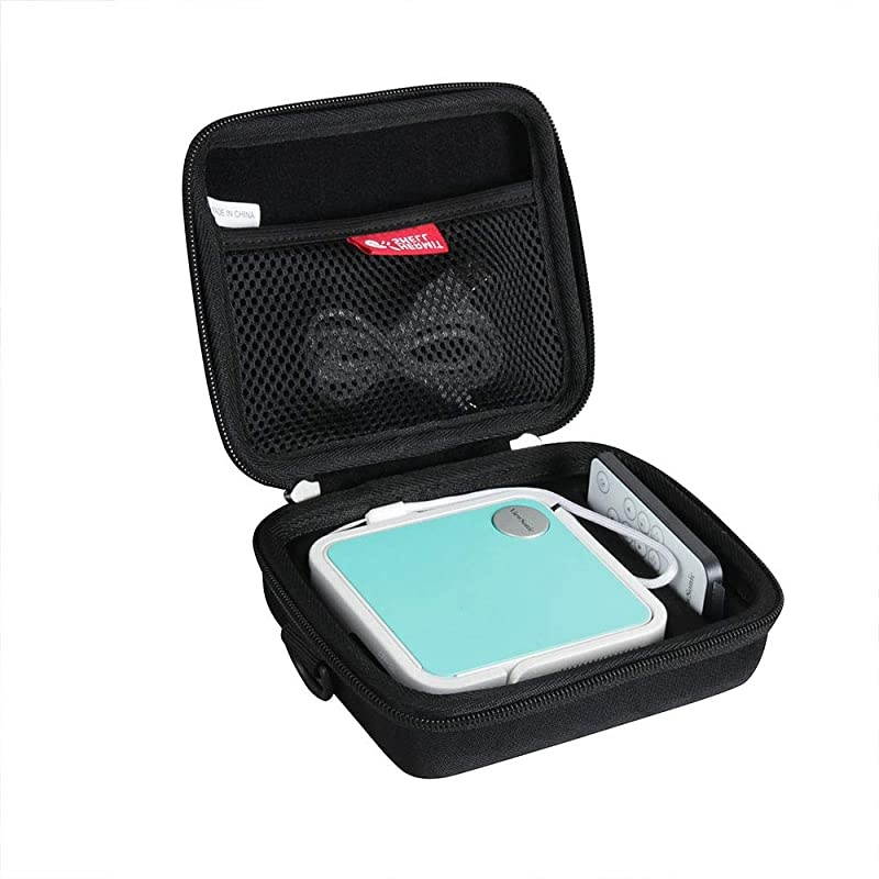 Hard Travel Case for ViewSonic M1 Mini 1080p Portable LED Projector Black