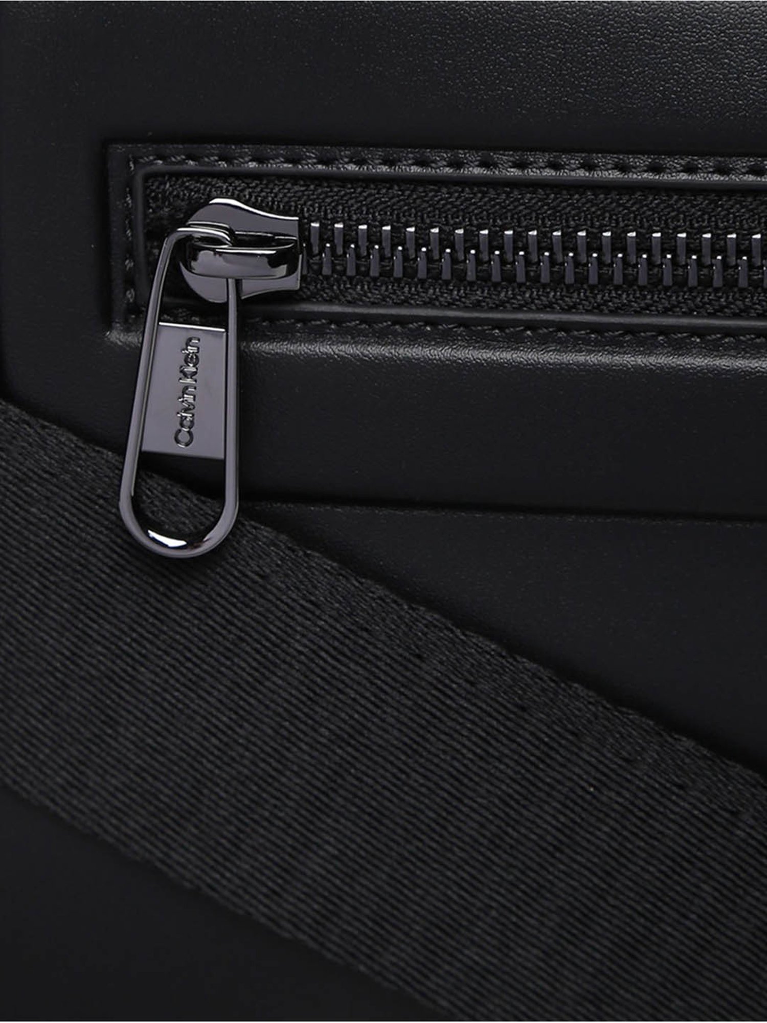 Calvin Klein Black Tonal Europe Laptop Bag