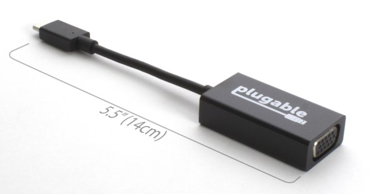Plugable Usb 3.1 Type-C To Vga Adapter