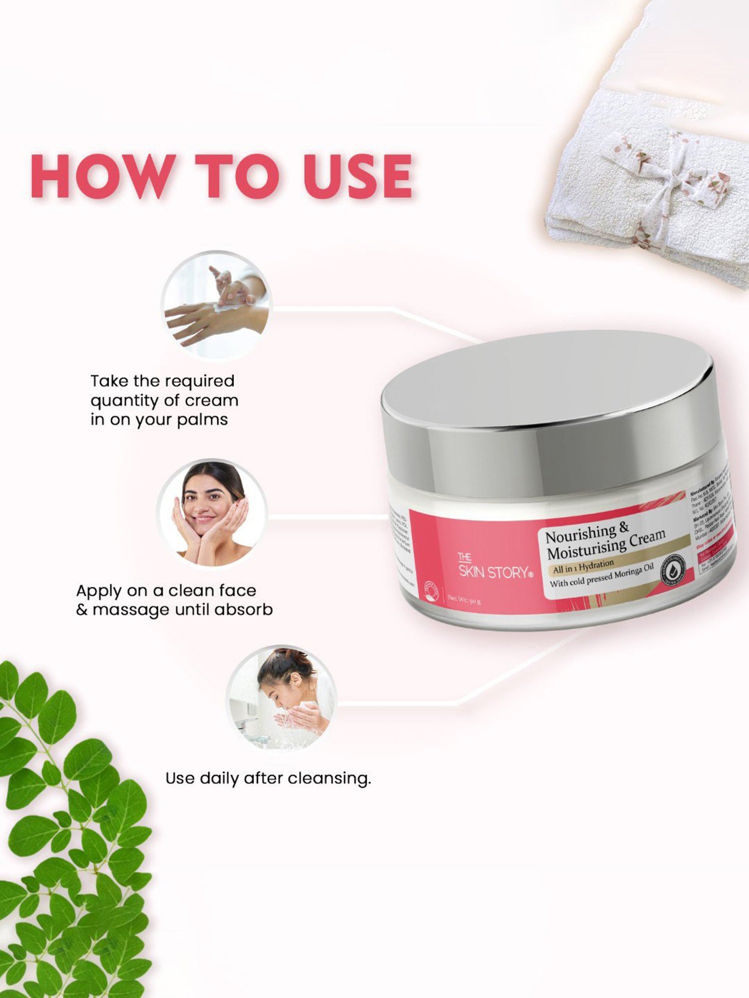 The Skin Story Nourishing & Moisturising Cream - 50 gm
