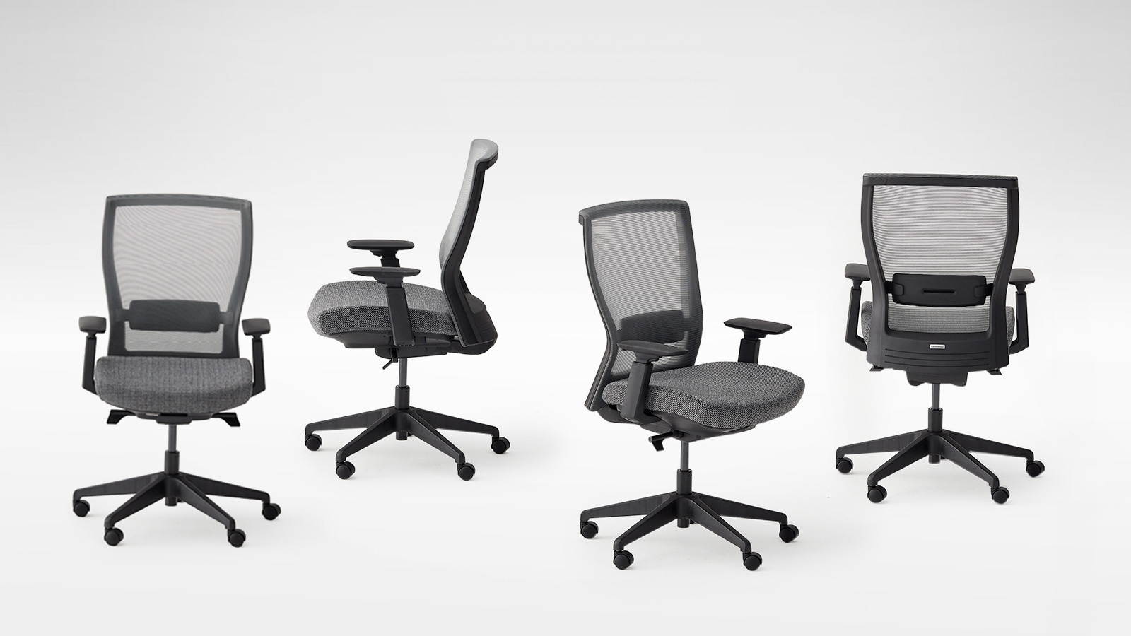Autonomous Ergonomic Office Chair - ErgoChair Core without Rest Cool Grey