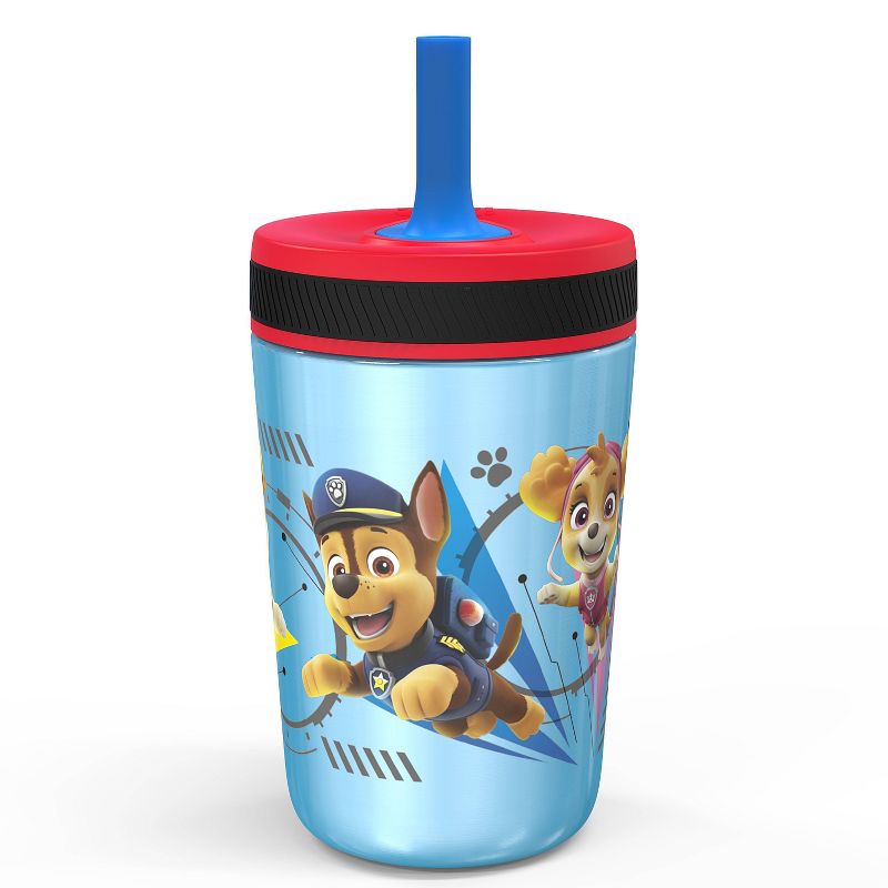 Nickelodeon PAW Patrol 12oz Stainless Steel Spill-Proof Straw Tumbler - Zak Designs