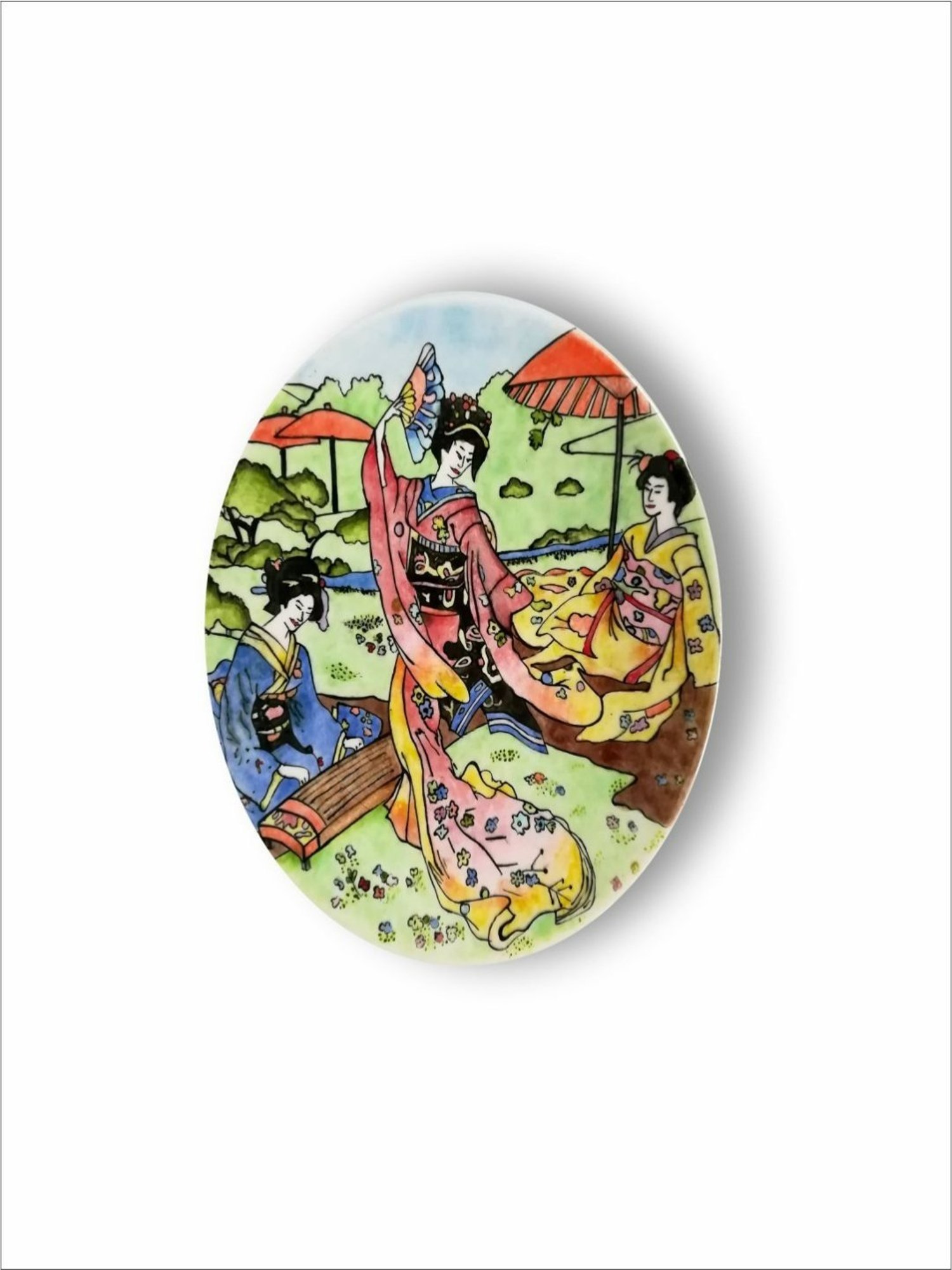 The Art House Abstract Multicolor Canvas Painting