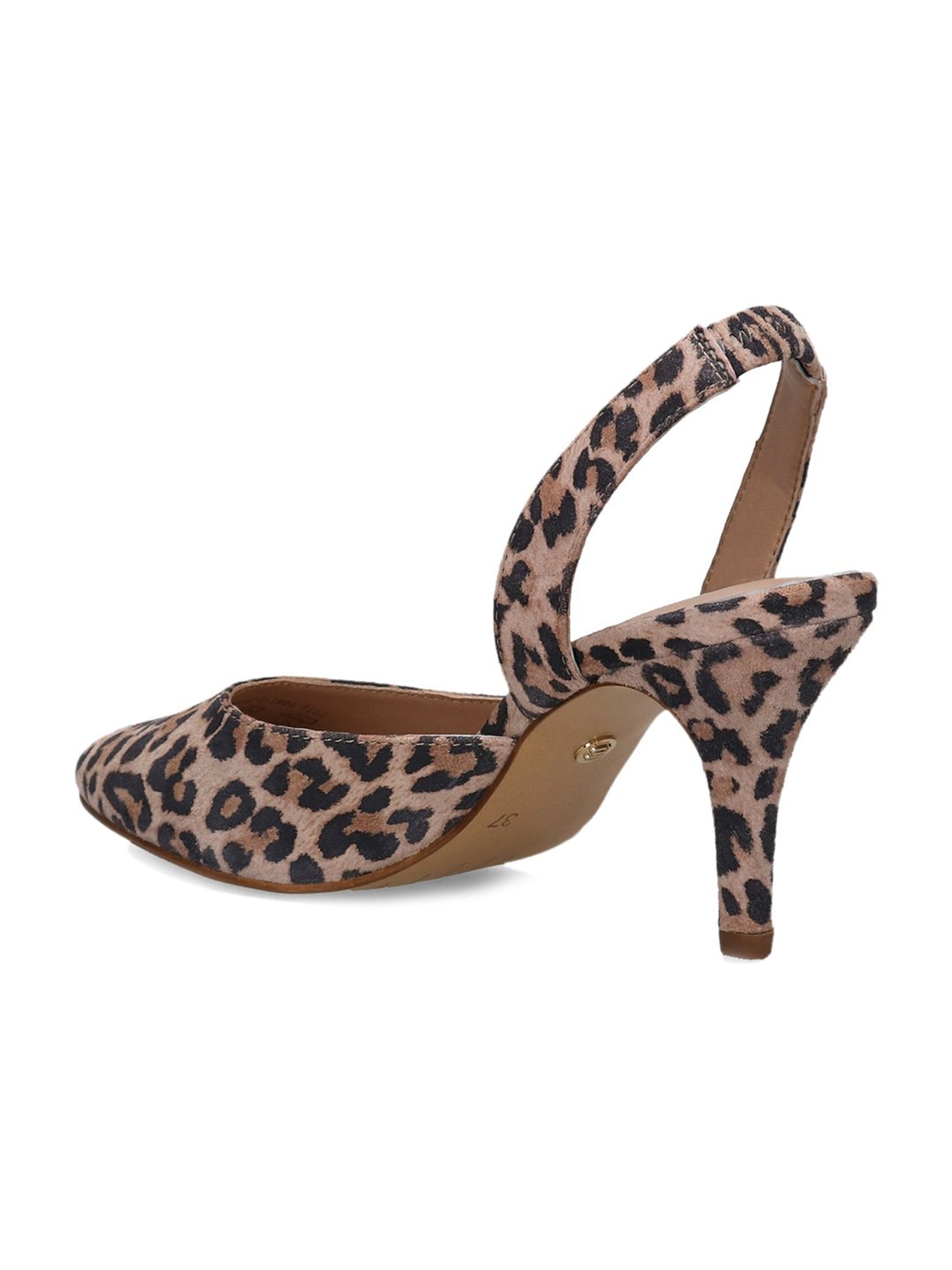 Bagatt Women's Jemila Brown Sling Back Stilettos