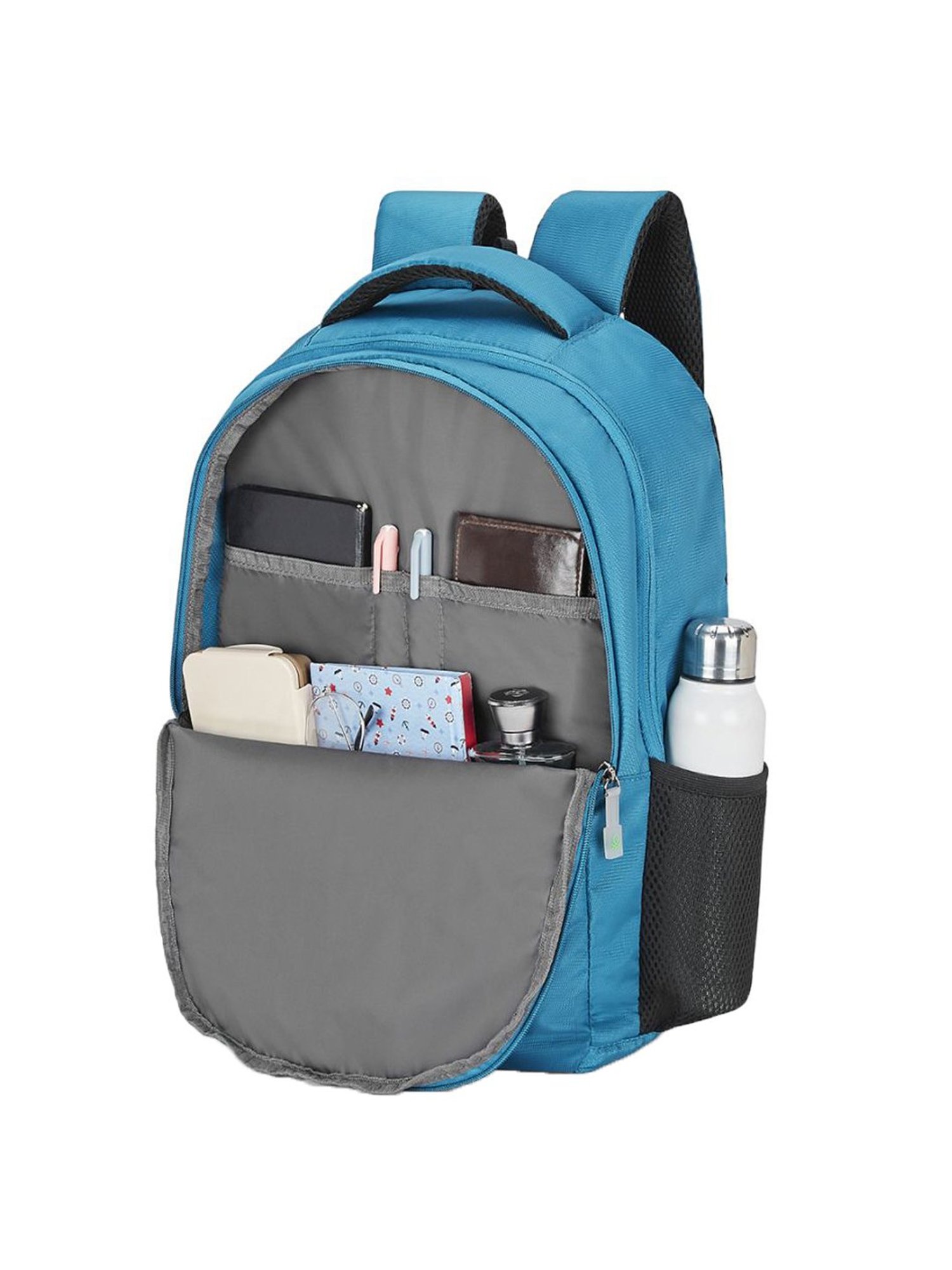 United Colors of Benetton Kyron 23 Ltrs Blue Medium Backpack