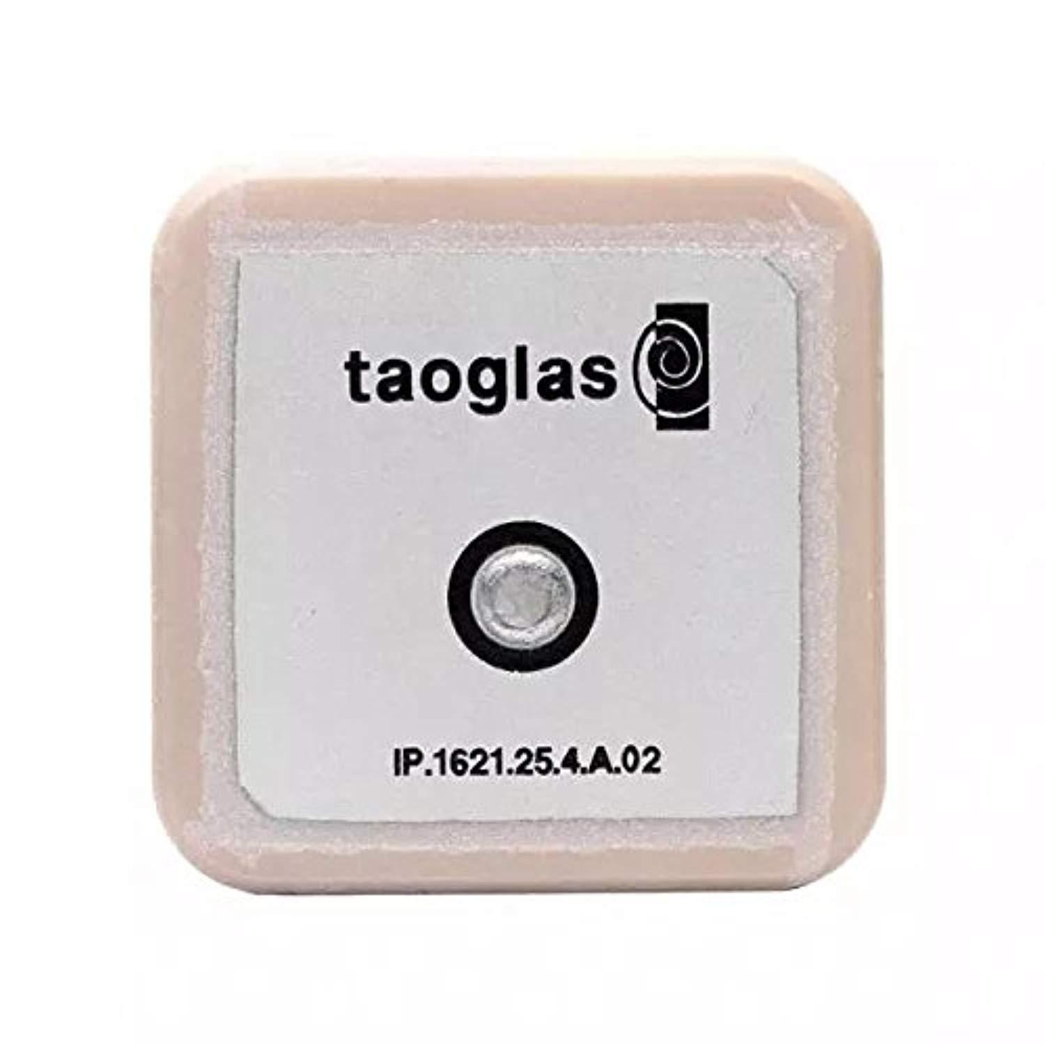 taoglas ip.1621.25.4.a.02 ceramic iridium patch antenna, pin fed