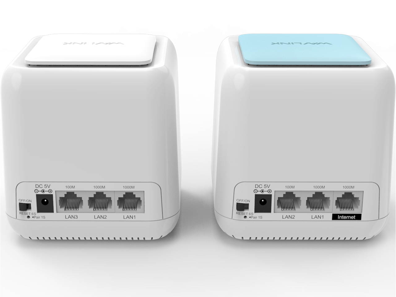 Whole Home Wifi - Wavlink Halo 2 Whole Home Mesh WiFi System, Plug and Play, Touch- link Technology, Parental Controls, Gigabit Ports, AC1200 WIFI Mesh Replace WiFi Router and Range Extenders