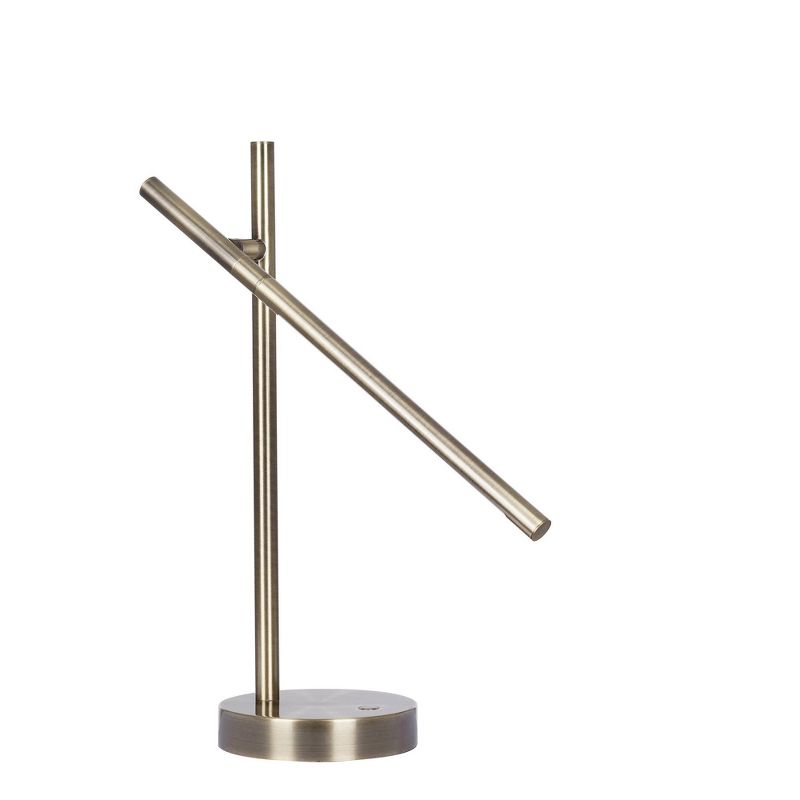 17.75" Table Lamp Antique Brass (Includes LED Light Bulb) - Cresswell Lighting