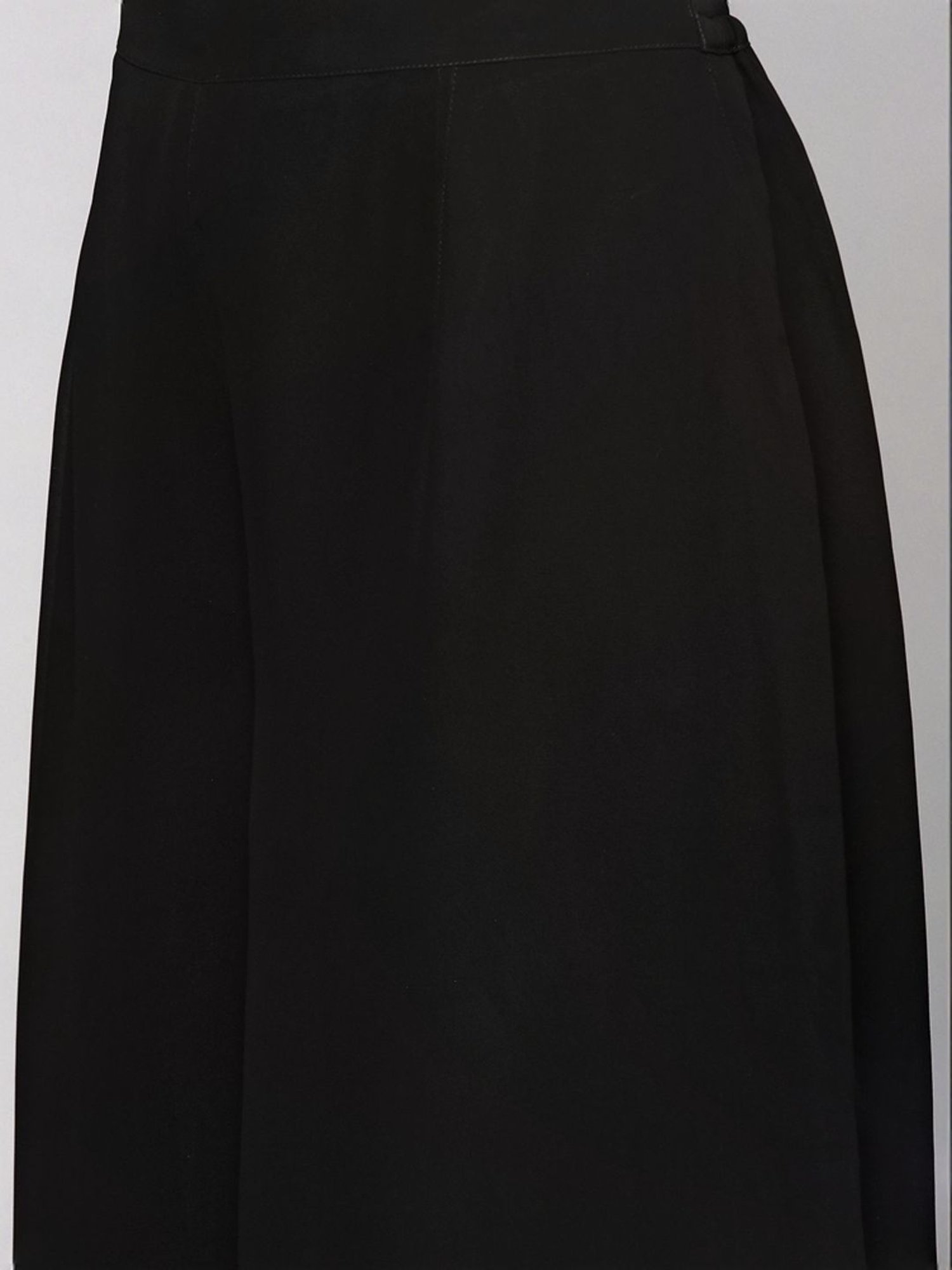 Libas Art Black Embroidered Kurta Palazzo Set With Dupatta