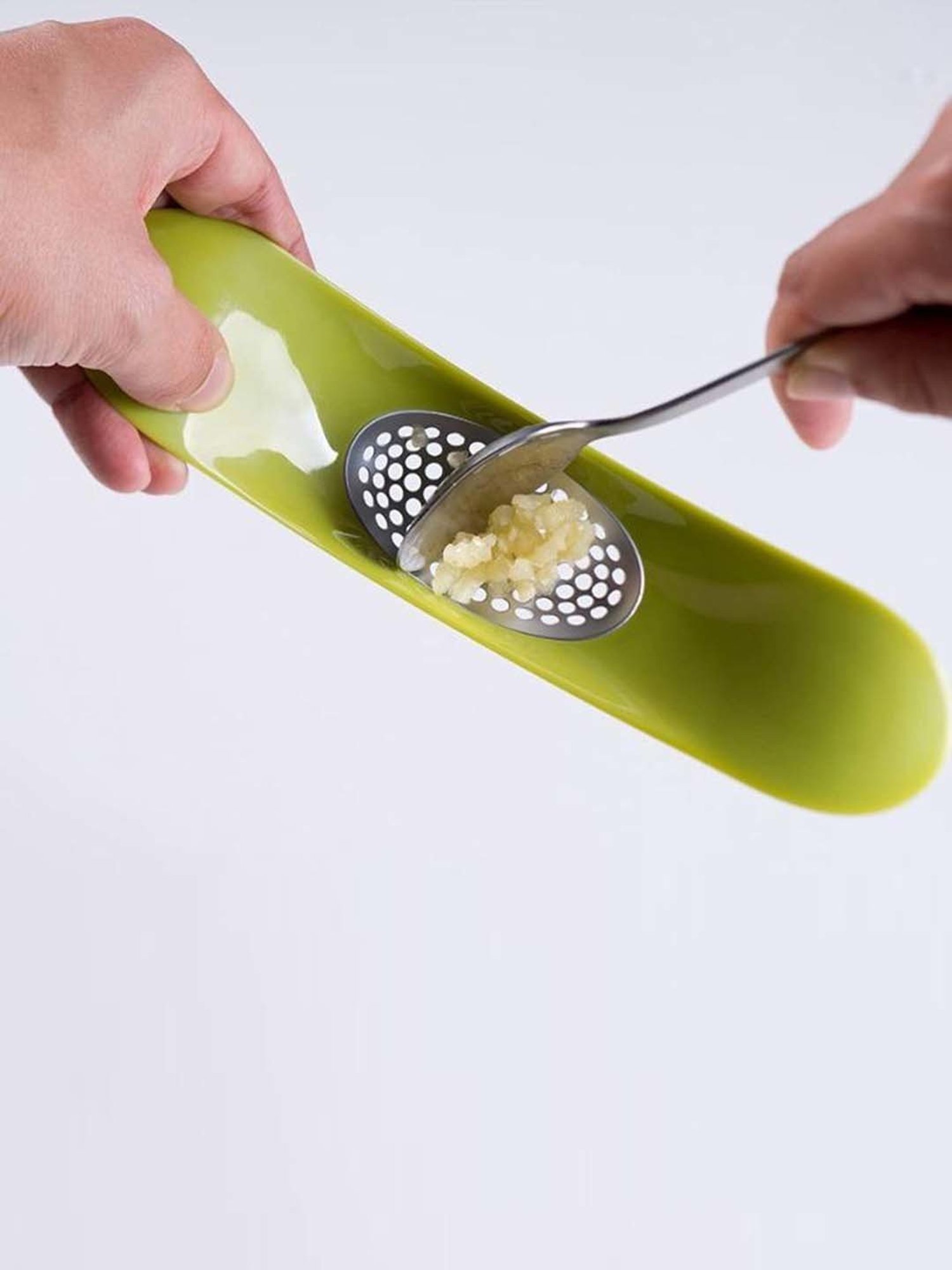 Joseph Joseph Green Stainless Steel 4.1 cm Garlic Rocker - Set of 1