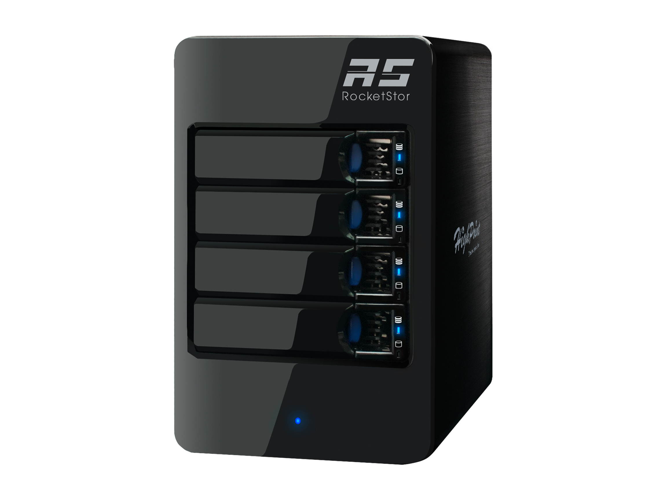 HighPoint RocketStor 6114V 4-Bay RAID 5 USB 3.1 Gen 2 Storage Enclosure