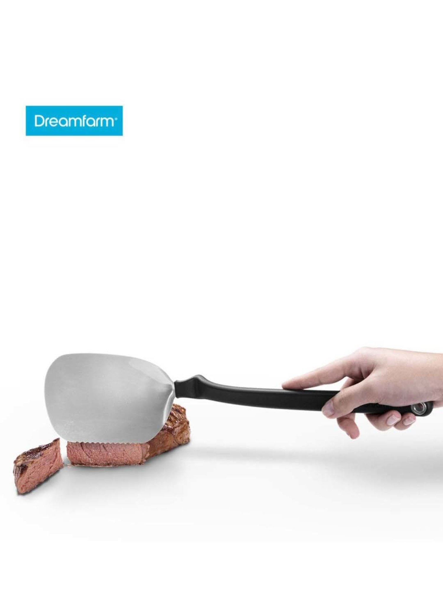 Bergner Black Nylon Soup Ladle - Set of 1