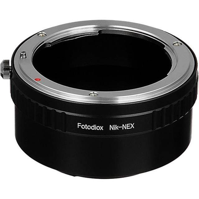 Fotodiox Lens Mount Adapter - Nikon Lens to Sony NEX E-Series Camera fits Sony NEX-3, NEX-5, NEX-5N, NEX-7 and Sony Video Camcorder NEX-VG-10 VG10 Nikon F Standard