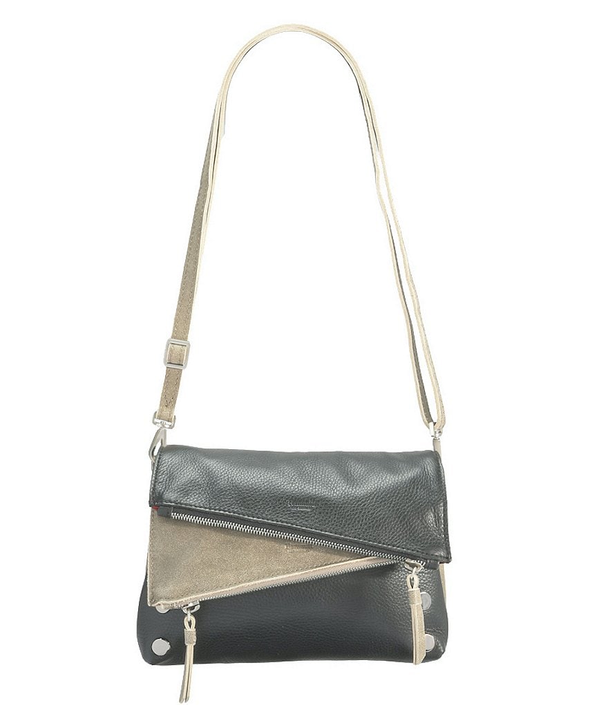 Hammitt Dillon Small 6-Way Flap Leather Crossbody Bag