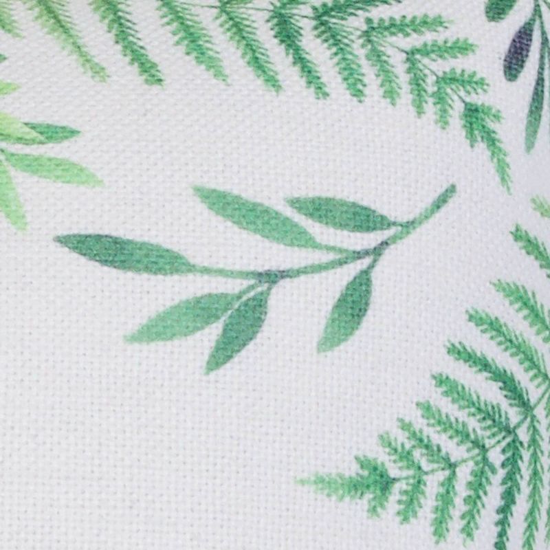 3pk Becca & Harris "Home" Botanical Pillow Set White/Green - Décor Therapy