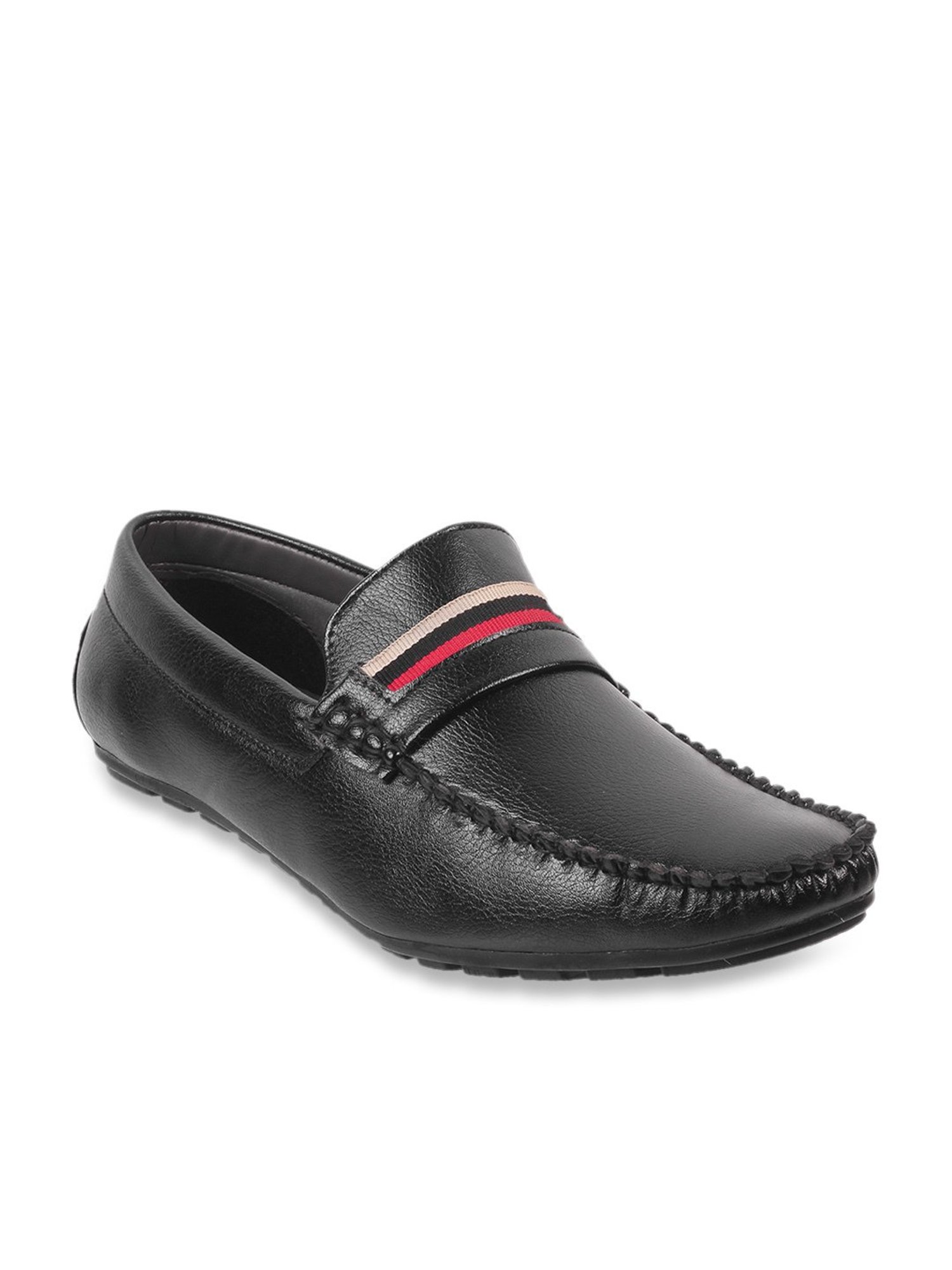 Walkway Men's Black Casual Loafers