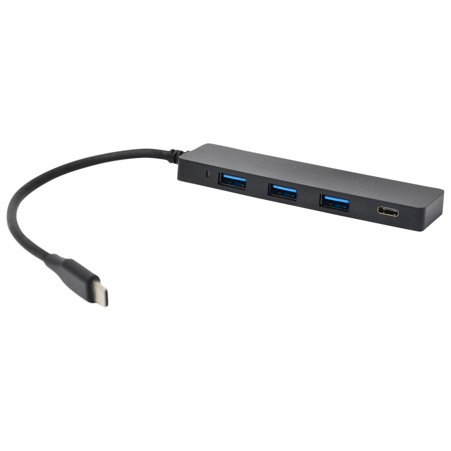 JacobsParts USB C Hub Ultra Slim 4 Port USB 3.1 Adapter with Type-C Female for MacBook Pro 2018 2017, Google Chromebook, Dell XPS, and all other Type C devices