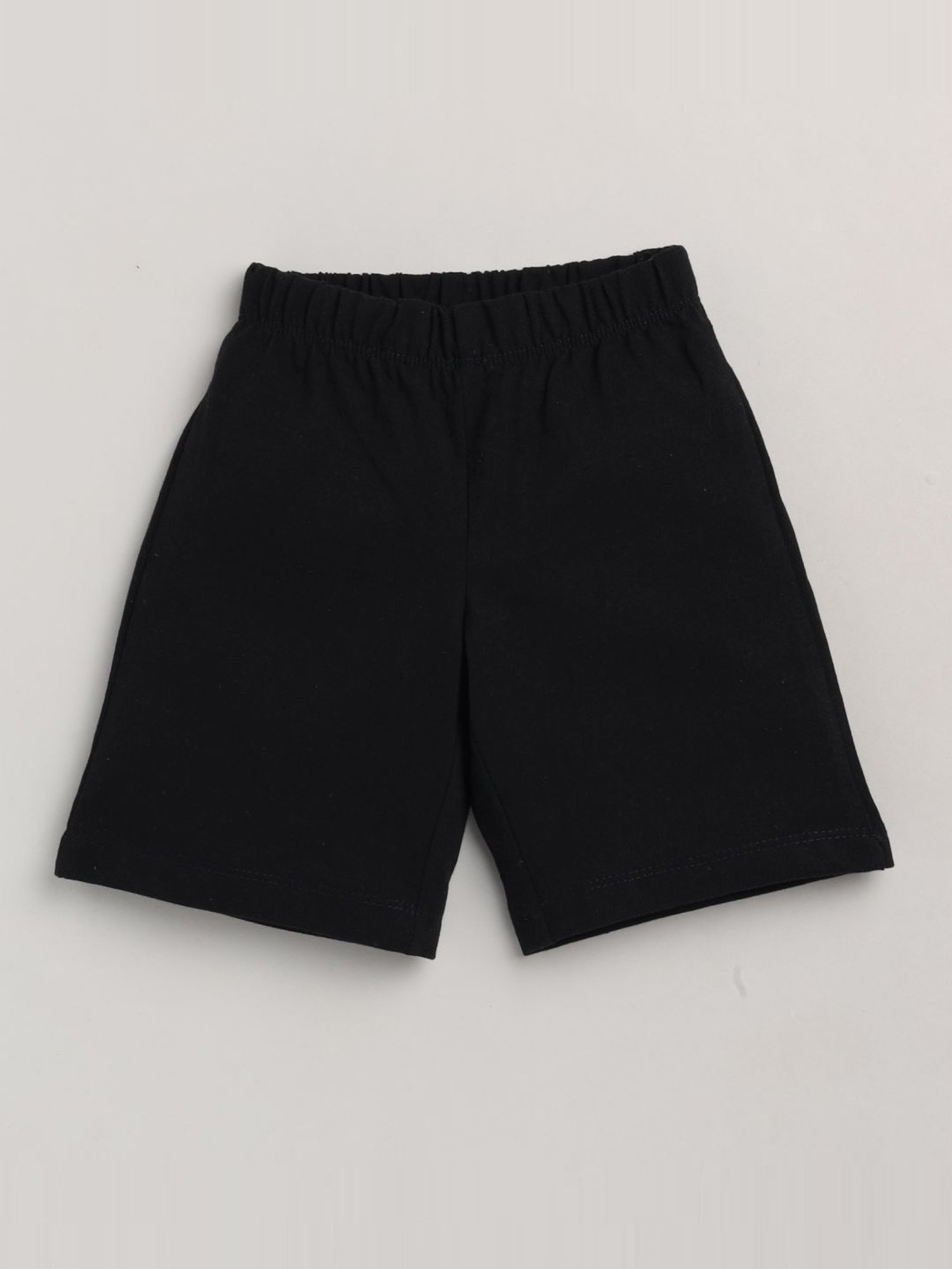 Lazy Shark Kids Cream Printed T-Shirt & Shorts