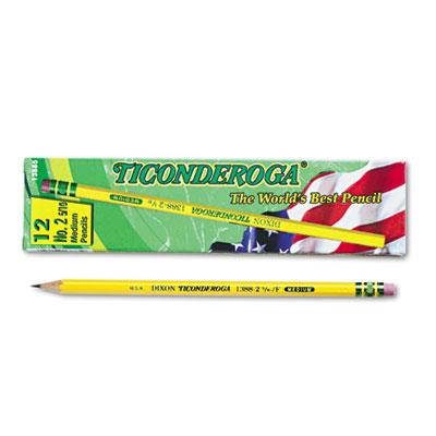 Dixon 13885, Dixon Ticonderoga Wood-Case Pencils, DIX13885, DIX 13885