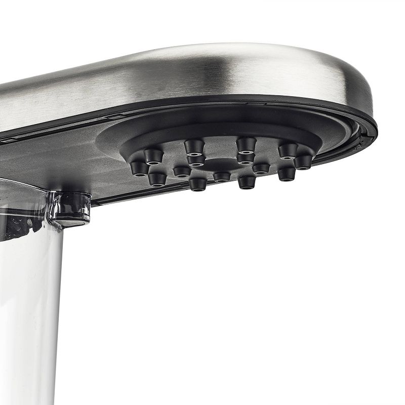 Brim 8-Cup Pour-Over Coffee Maker - Silver