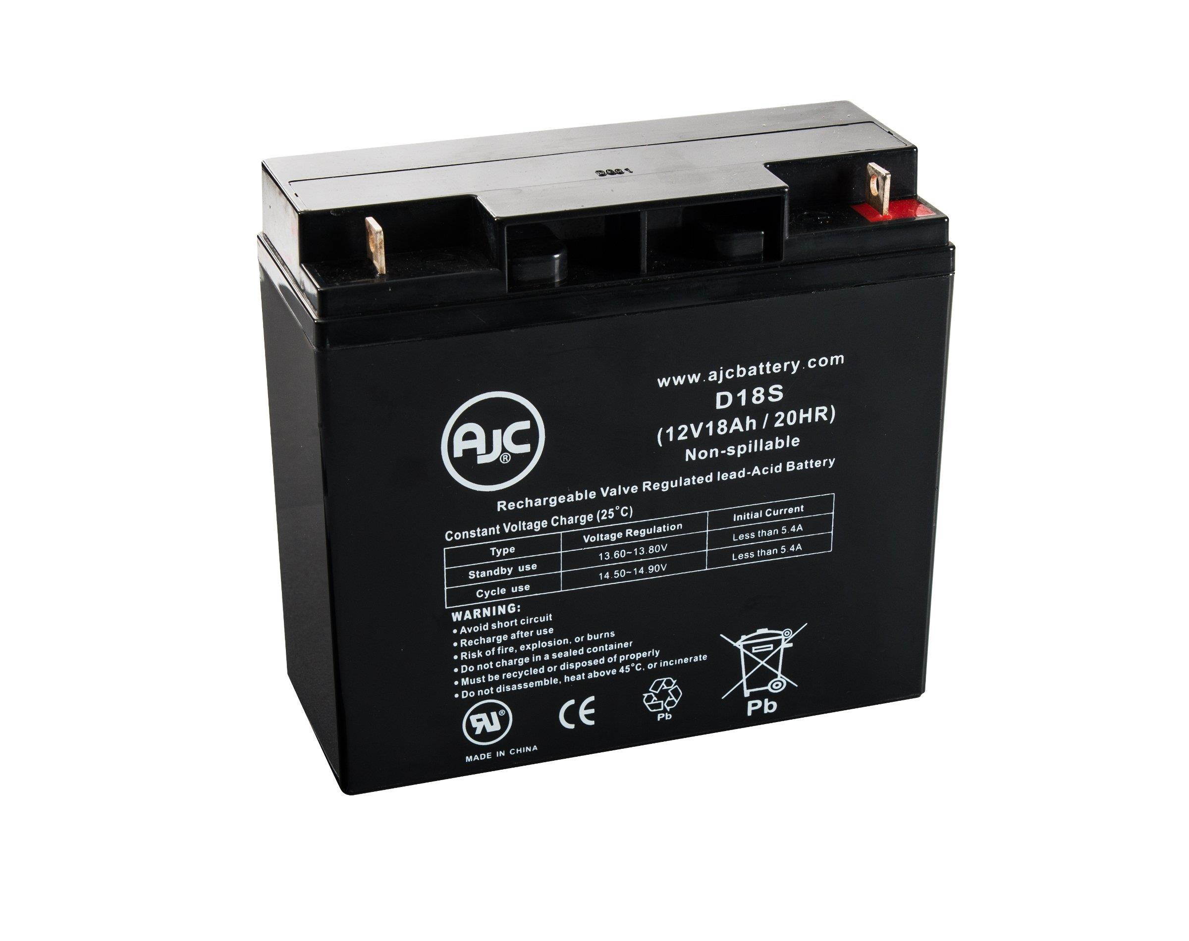 E-Boarder Powersonic 12V 18Ah Electric Scooter Battery - This is an AJC Brand Replacement