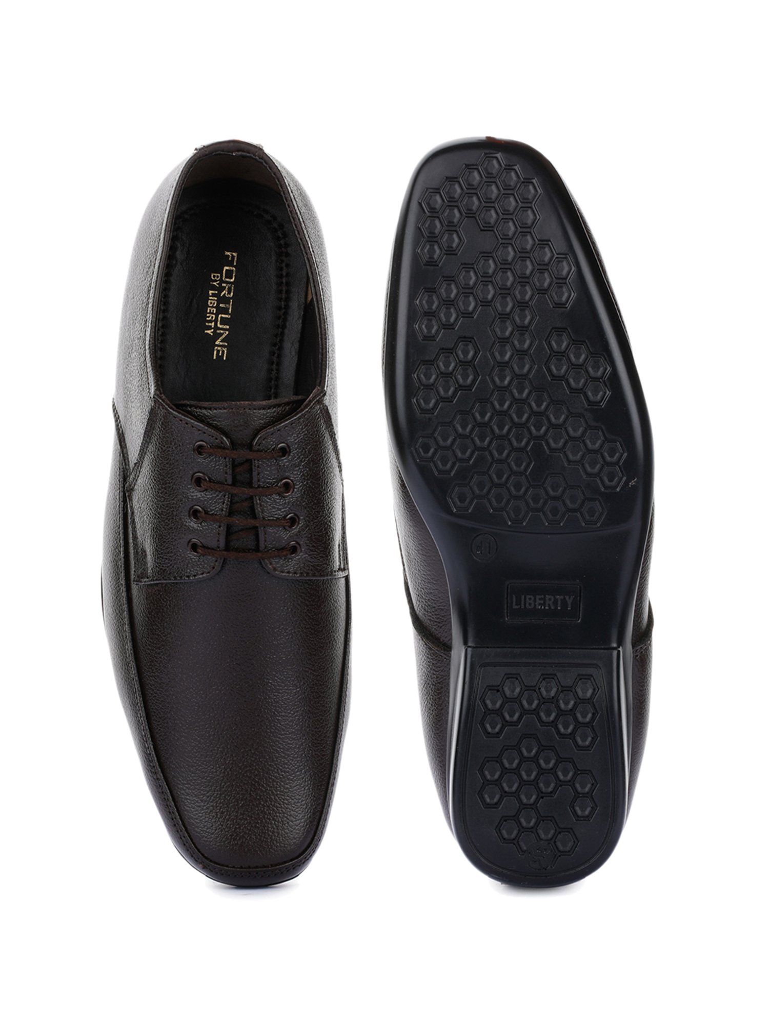 Fortune by Liberty Men's Dark Brown Derby Shoes