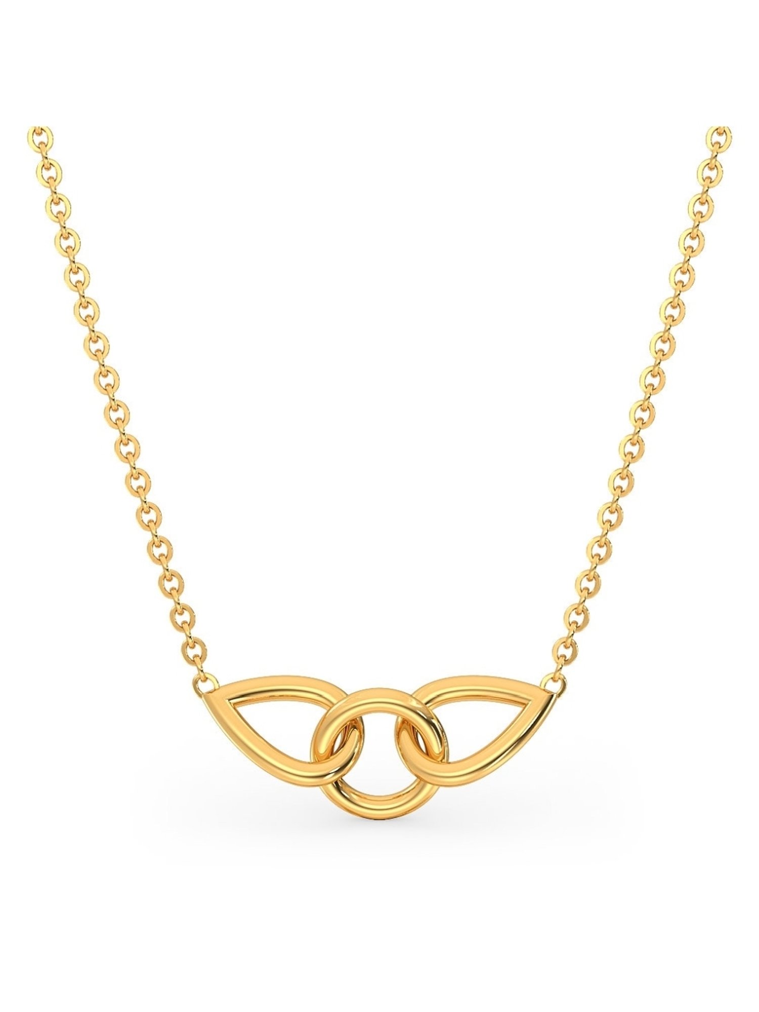 Joyalukkas 22k Love Embrace Gold Pendant