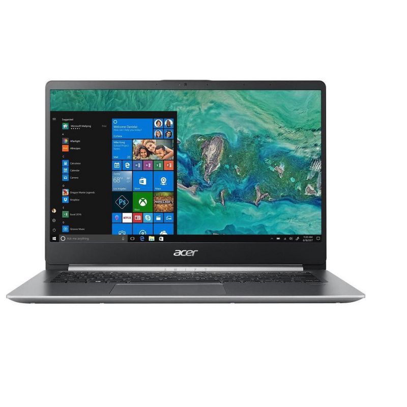 Acer Swift 1 14" Laptop Intel Pentium N5000 1.10GHz 4GB Ram 64GB Flash Win10H - Manufacturer Refurbished