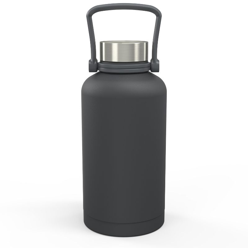 Zak Designs! 64oz Double Wall Stainless Steel Growler - Dark Gray