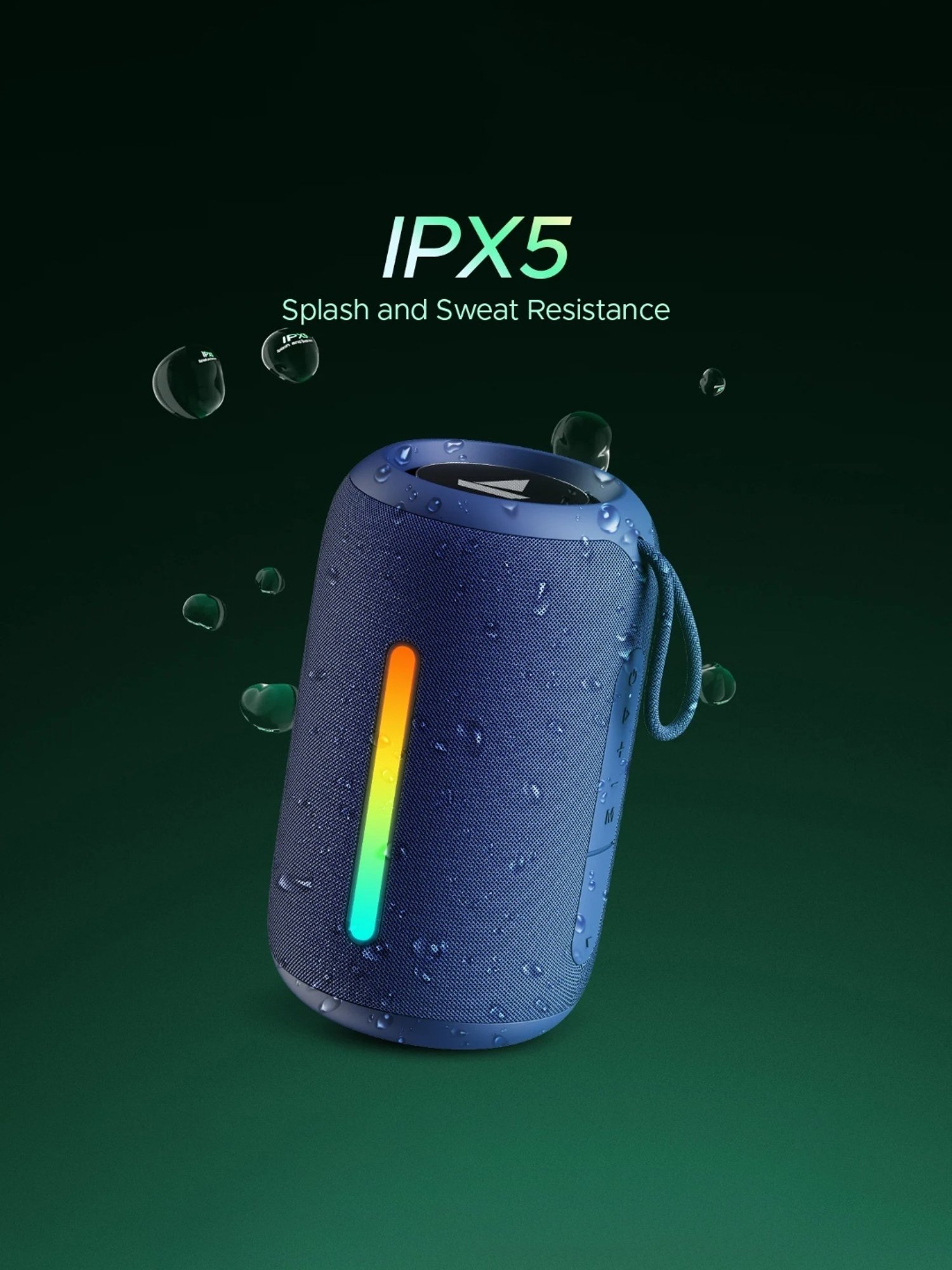 Boat Stone 350 Pro Bluetooth Speaker 14W with 12Hrs Playback (Blue)