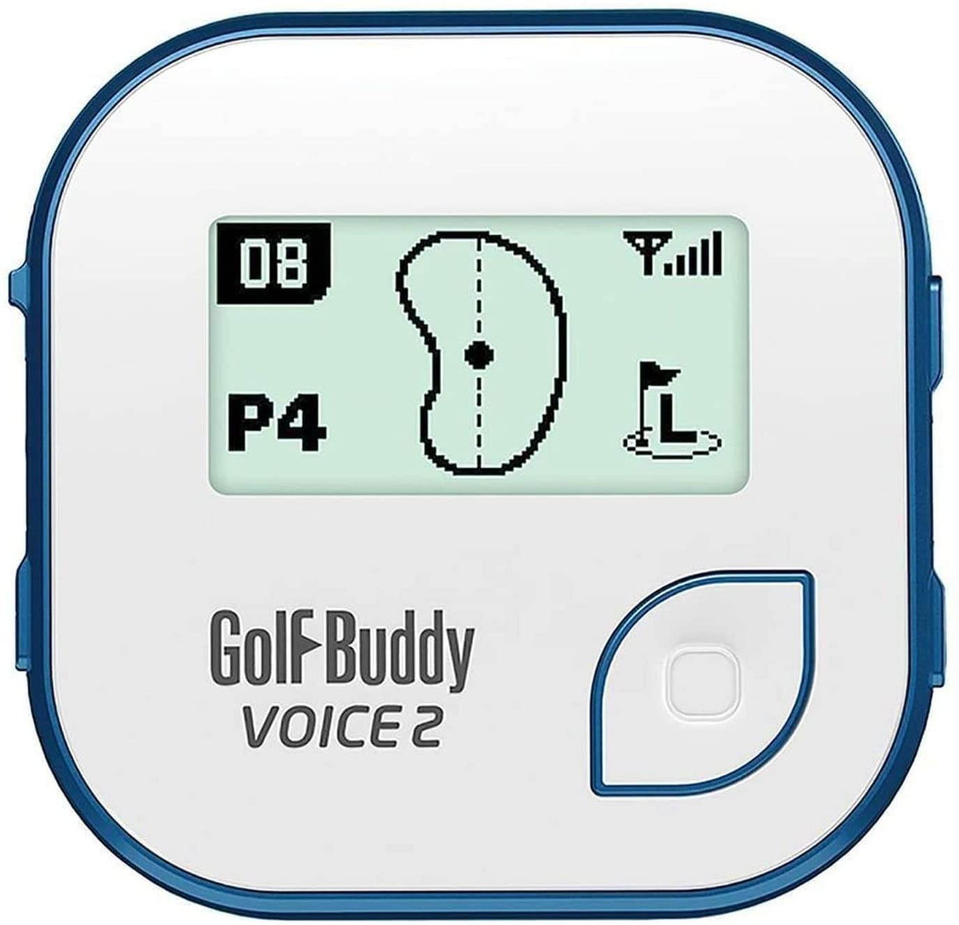 BUNDLE: 2016 Golf Buddy Voice 2 Golfbuddy Voice2 Easy-To-Use Talking GPS + Golf Buddy Wristband (White)