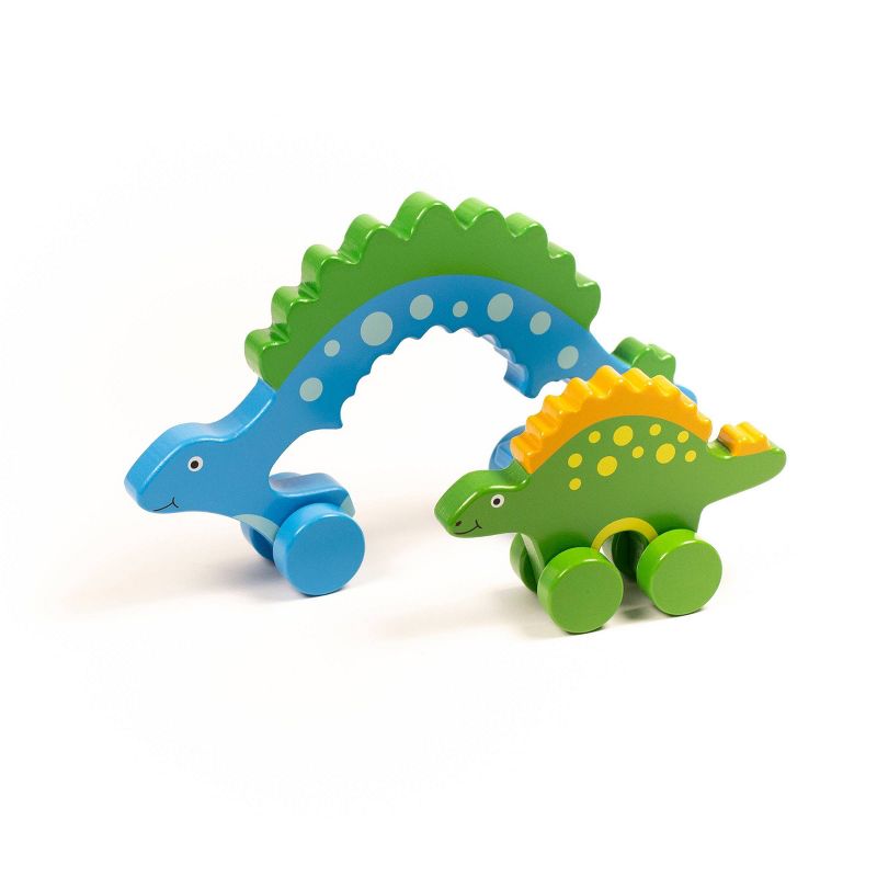 Big and Little Push/Pull Stego Toddler Toy