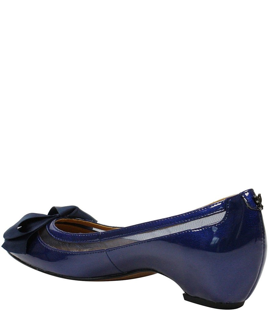 Trotters Kari Pearlized Leather Block-Heel Pumps